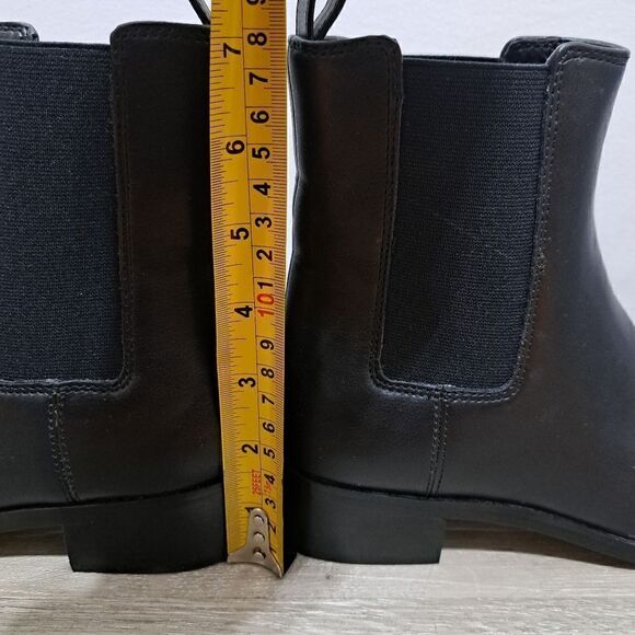 J. Crew Chelsea Boots Gothic Streetwear Size 6 Black - Picture 12 of 14